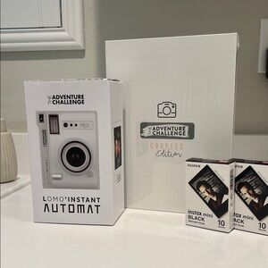 The adventure challenge- couple edition: full package w/Camera and extra film